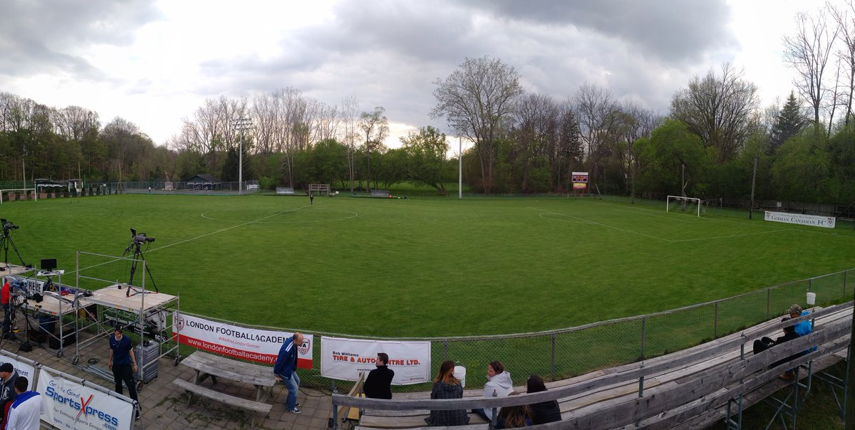 Football is back in #LdnOnt!
<a href="/FCLondon/">FC London Soccer</a> vs <a href="/ProStarsFC/">ProStars FC</a> at Cove Road

Kick-off is set for 7:30pm. #FCLvsPSFC #L1OM