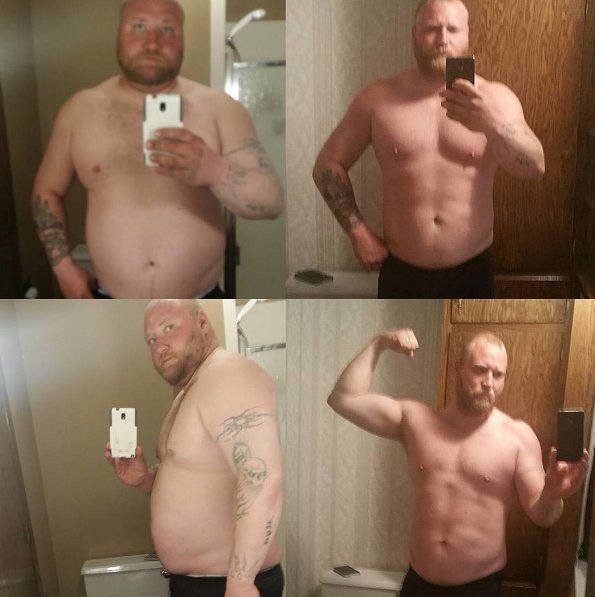CrossFit's tweet photo. "13 months, and 60 lbs later...it took hard work, but was the most fun and rewarding year of my life." —Tyler Stone https://t.co/mM8yILtt3V