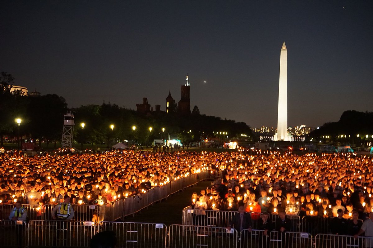 Honoring our fallen law enforcement officers #PoliceWeek <a href="/NLEOMF/">National Law Enforcement Officers Memorial Fund</a>