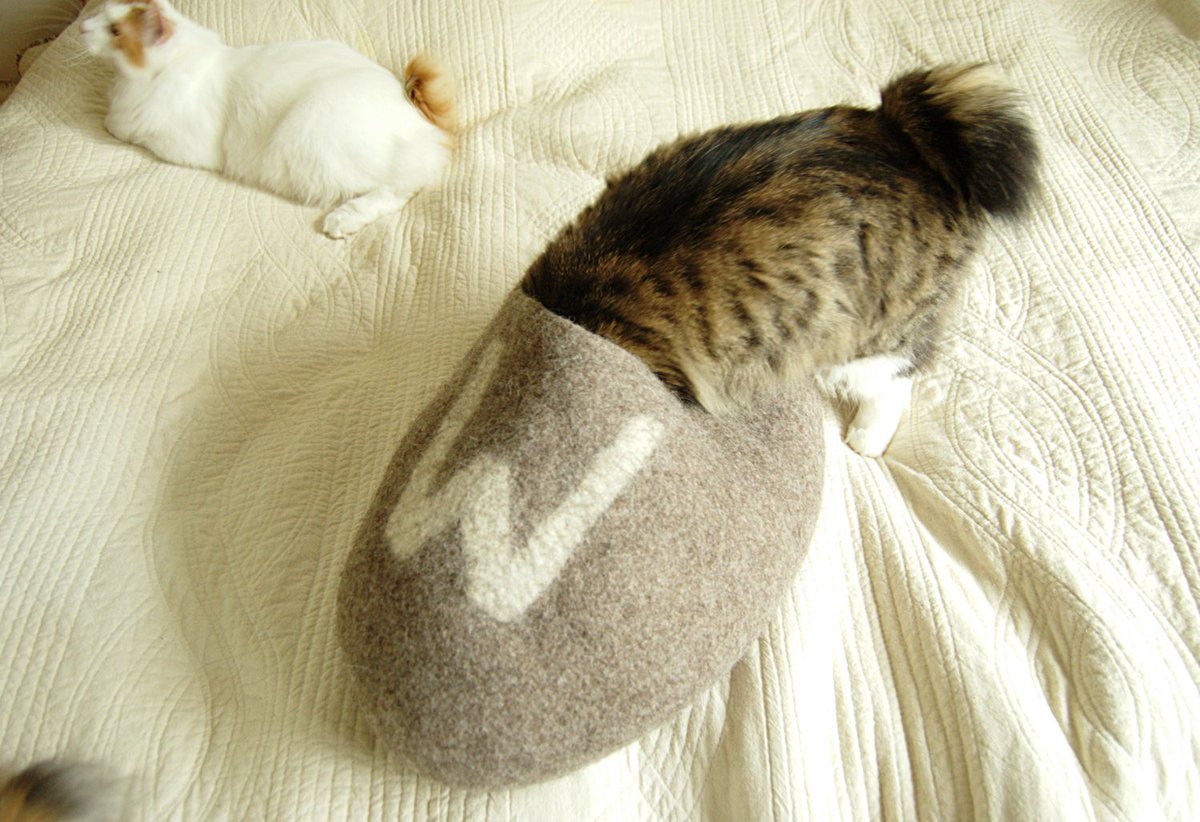 AistesJewelrBox's tweet photo. Cat bed pattern for a clog shaped cat cave - felt cat cave tutorial … https://t.co/LJsUNLmBq9 #cats #DownloadablePdf https://t.co/JtnJBOTCWR