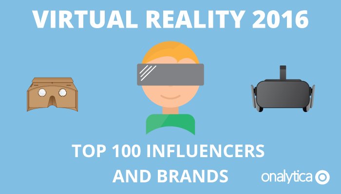 3 #UtahVR alum on the #VirtualReality 2016 Top 100 Influencers and Brands list!  onalytica.com/blog/posts/vir…