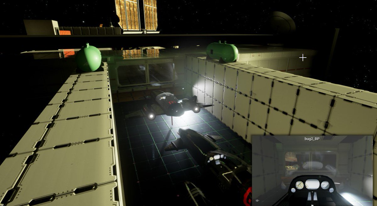 techcompliant's tweet image. The station service bay prototype is coming along! #gamedev #indiedev #techcompliant