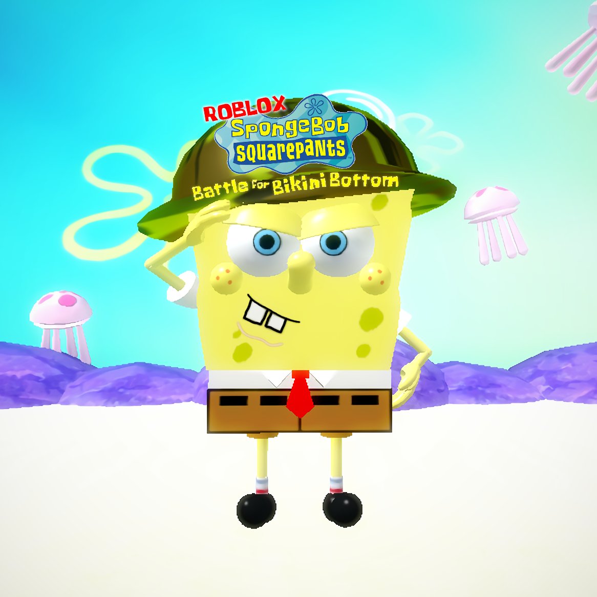 Rycitrus On Twitter Hd Quality Spongebob Roblox Battle For Bikini Bottom Game Icon Robloxdev Bfbbtoroblox - if spongebob was in roblox