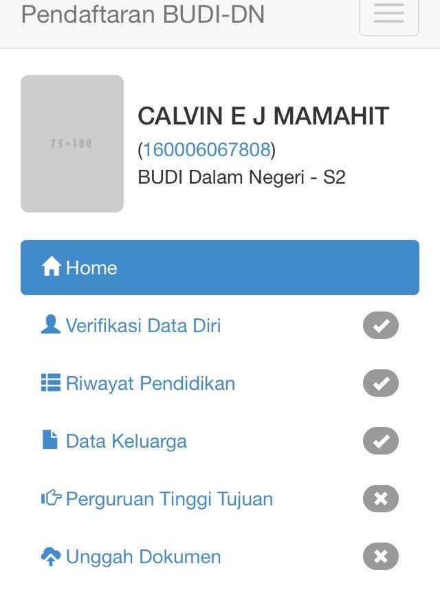 _budi_official's tweet photo. @fatek83201 kami cek bapak sudah berhasil input data diri, data keluarga dan riwayat pendidikan https://t.co/zgtsLU84Gh
