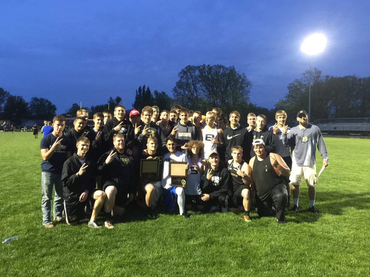 ChurubuscoTrack's tweet photo. NECC Regular season and Conference Meet CHAMPIONS!!!!#repeat! @BuscoEagles https://t.co/Ye9L6b6rH4