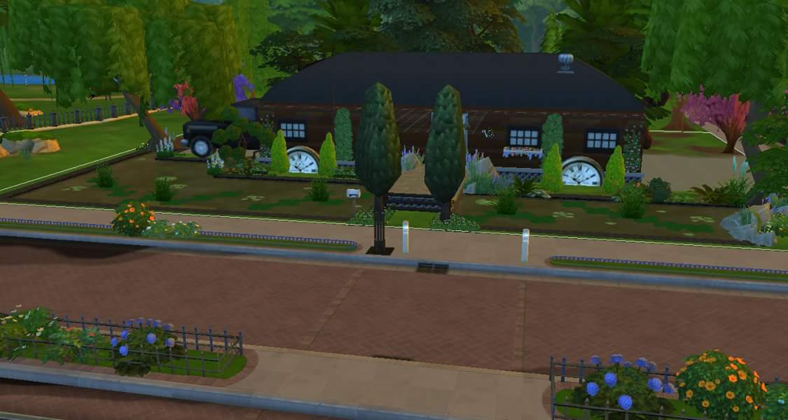 The718Sims's tweet image. a wooded camper im working on