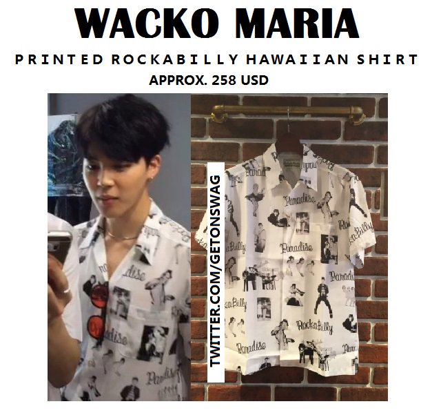 通販激安 長袖 ブラック ワコマリア WACKO MARIA ロカビリー BTS