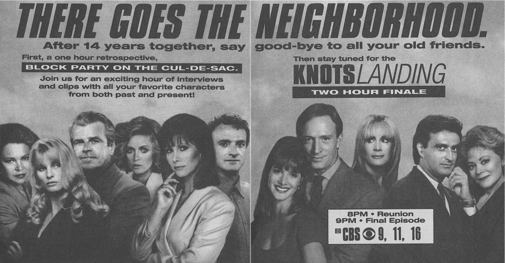 Image result for Knots Landing finale