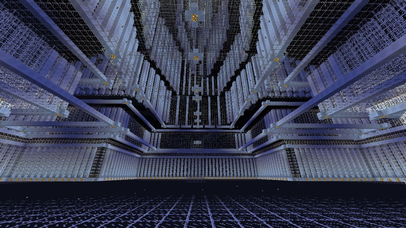 Maikura ガラスの城完成 マインクラフトpe Minecraft