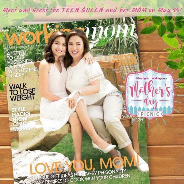 OfficialKBB's tweet photo. See you tomorrow at  UP Sunken Garden "Mother's Day Picnic with Kathryn Bernardo and Mommy Min" ❤ https://t.co/t2DoUiYtCd