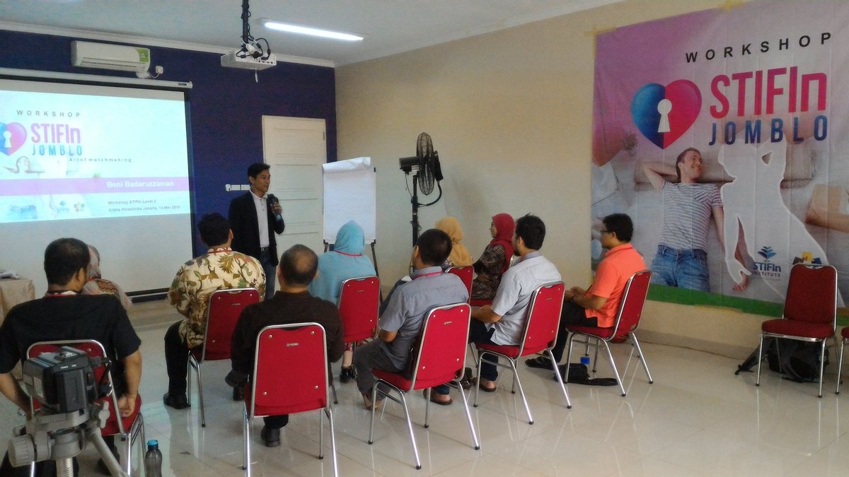 TesSTIFIn's tweet image. Hari Ke 2 Workshop STIFIn Level 2, dengan Tematik STIFIn Jomblo : Art of Matchmaking @beni_be