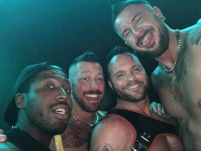 It doesn't get any hotter than @DolfDietrich @TheDrewSumrok @RafaelLordsXXX @JP_RichardsXXX live at @ParliamentAug