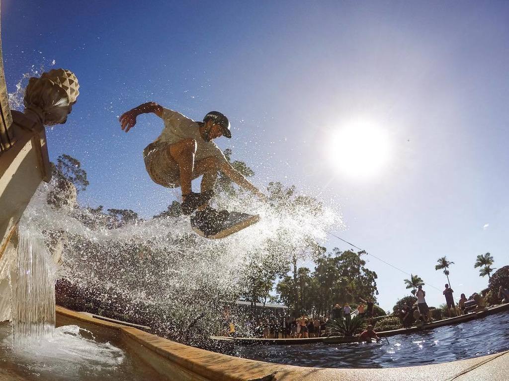 On my blog: When @dieterhumpsch is midshuvit in the water feature at the @interconsanc. #📷 @harleyingleby #GoPro #S…