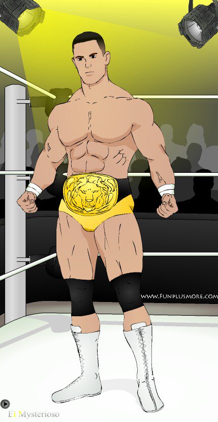 StaffordLWA's tweet photo. @funplusmore #CreateAWrestler https://t.co/PQizG9lhQp