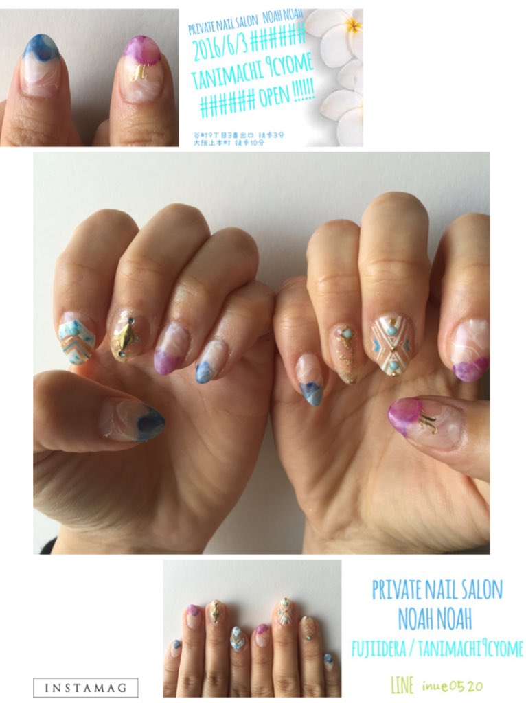 自宅ネイルサロンnoah Noah Nailnoahnoah Twitter