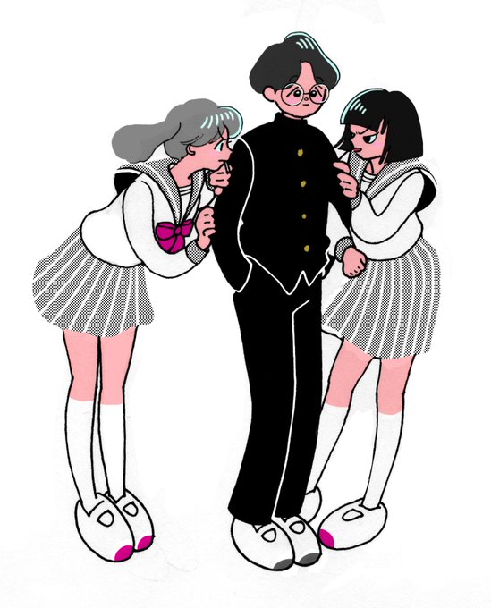 取り合いのtwitterイラスト検索結果 古い順
