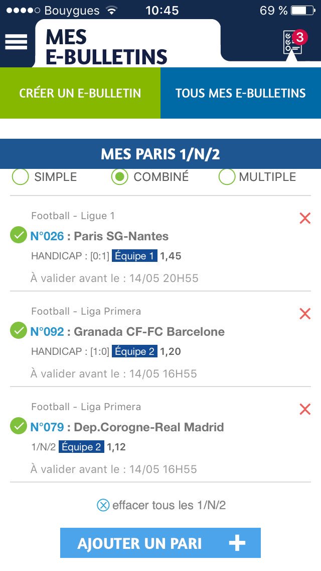 PronosMen's tweet image. Ce pronos je le met en montante et également en ticket mise perso : 40€ gains 100€ !!!👌👌🌹🌹