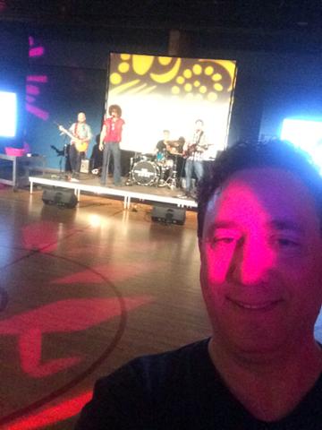 At #OneBraveNight watching The Celebration A*R*M*Y they’re rocking the house #EndStigma