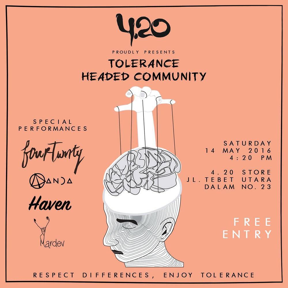 Mari berdansa bersama kami dan "Anda" <a href="/matajiwa_/">TuanMuda</a> dari sore sampai selesai didepan store <a href="/420society/">4.20 Society</a> tebet.