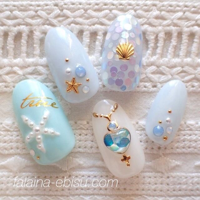 海ネイルのtwitterイラスト検索結果 古い順