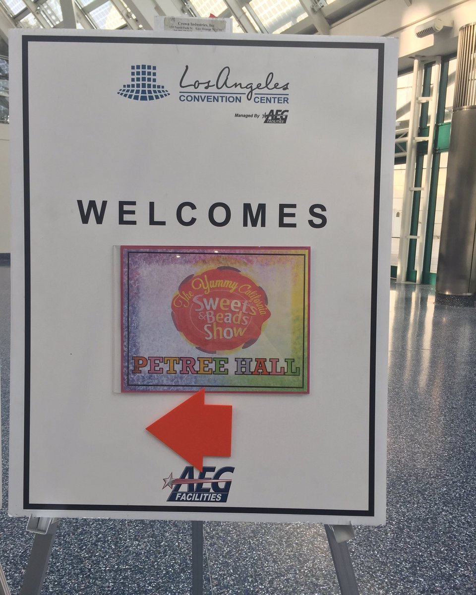 yummysweetsshow's tweet photo. Get your tickets to our show tomorrow at the @conventioncenterla! Use code "Special" to get 25% off tickets. https://t.co/0D3wYW8ROj