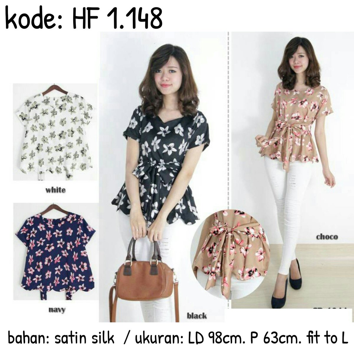 Black, navy, choco
Floral Scallop Top
kode: HF 1.148
Harga: 75.000
Cek keteranganbdi foto♥