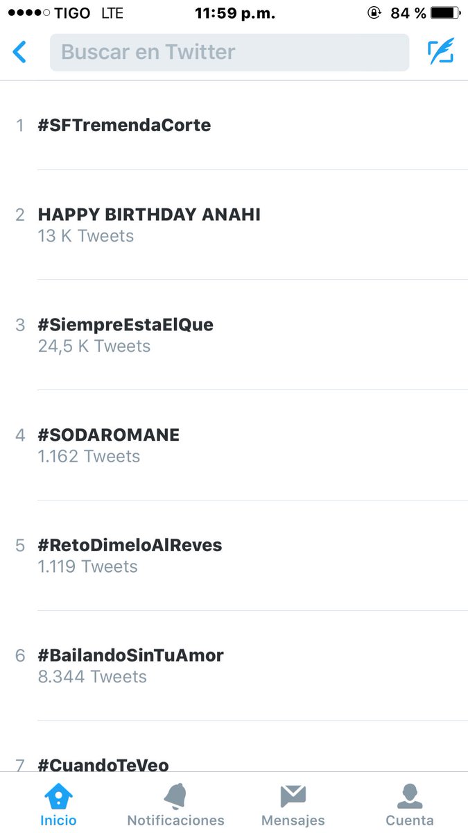 Anahimagiagtml's tweet photo. HAPPY BIRTHDAY ANAHI está  en el No. 2 de tendencias en Guatemala <3 @Anahi https://t.co/sVjNLTEOlj