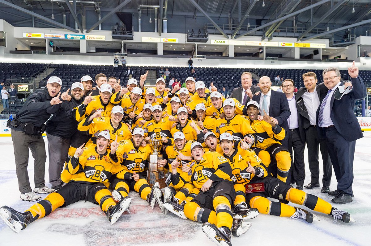Your 2015-2016 Western Hockey League Champion Brandon Wheat Kings!!! #GoldRush