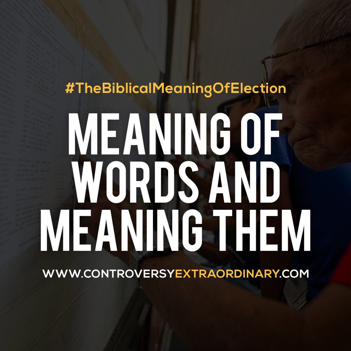 _soitsyou's tweet photo. #TheBiblicalMeaningOfElection https://t.co/SdIKZhin2V