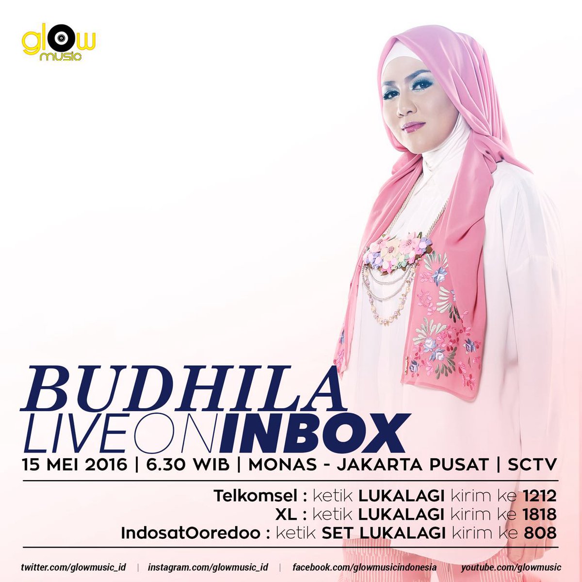 Minggu [15.05] <a href="/BuDhila_/">-JanjiHati-LukaLagi-</a> Live On <a href="/InboxSCTV_/">Inbox SCTV</a> Langsung dr Monas jam 06.30 wib. yu kita Ramein
#AliandoBudhilaOnINBOX