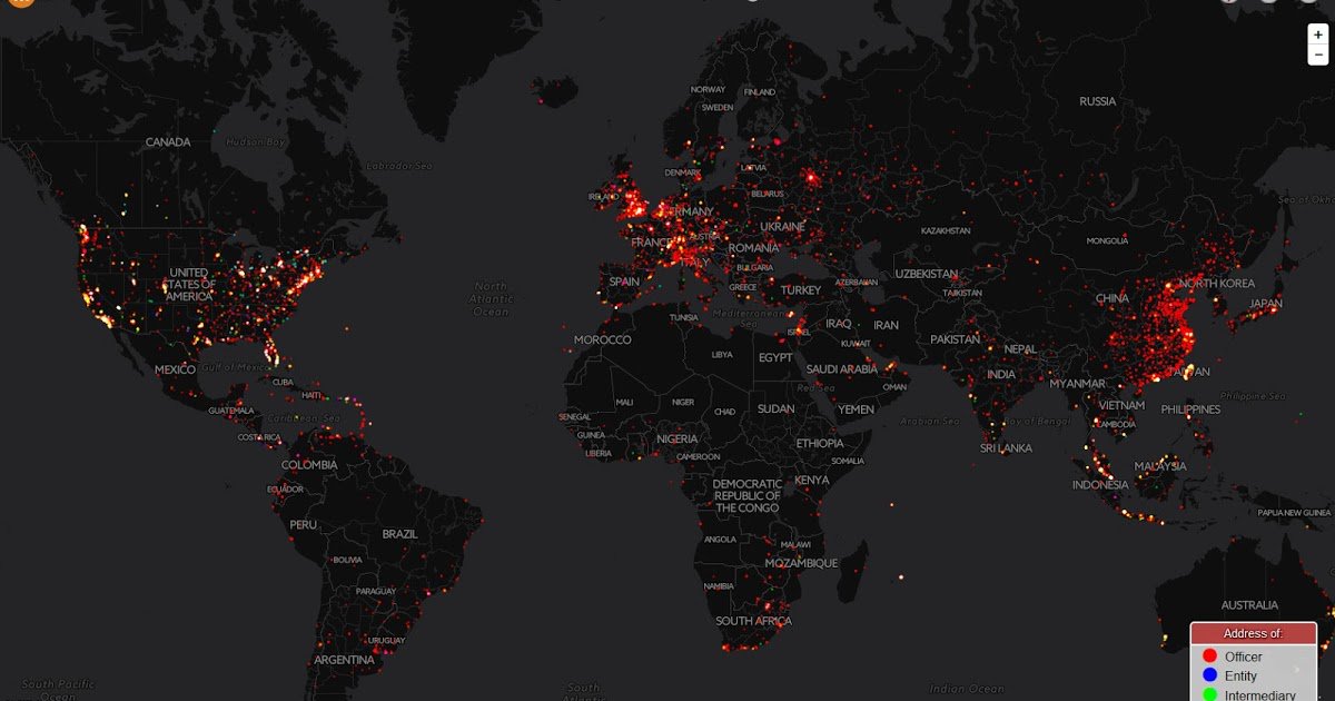 VividMaps's tweet photo. Mapping 57,000 Addresses From the Panama Papers https://t.co/8i0n7ApBu2 #Economics #Interactive_maps https://t.co/LpI8I7ZMN0