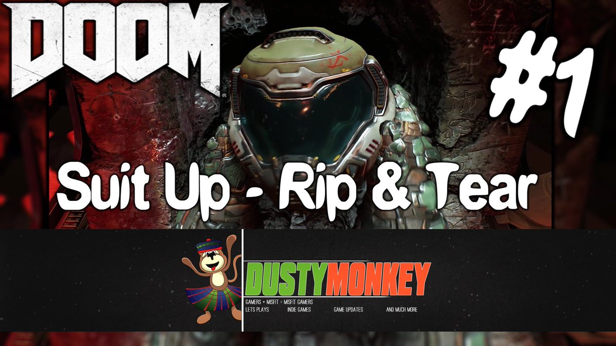 _DustyMonkey's tweet image. Part 1 of @DOOM is live! youtube.com/watch?v=Tn8e5N… #Doom #DoomPC #Doom2016 #Doom4 @YTRetweets #Doom1080p60FPS