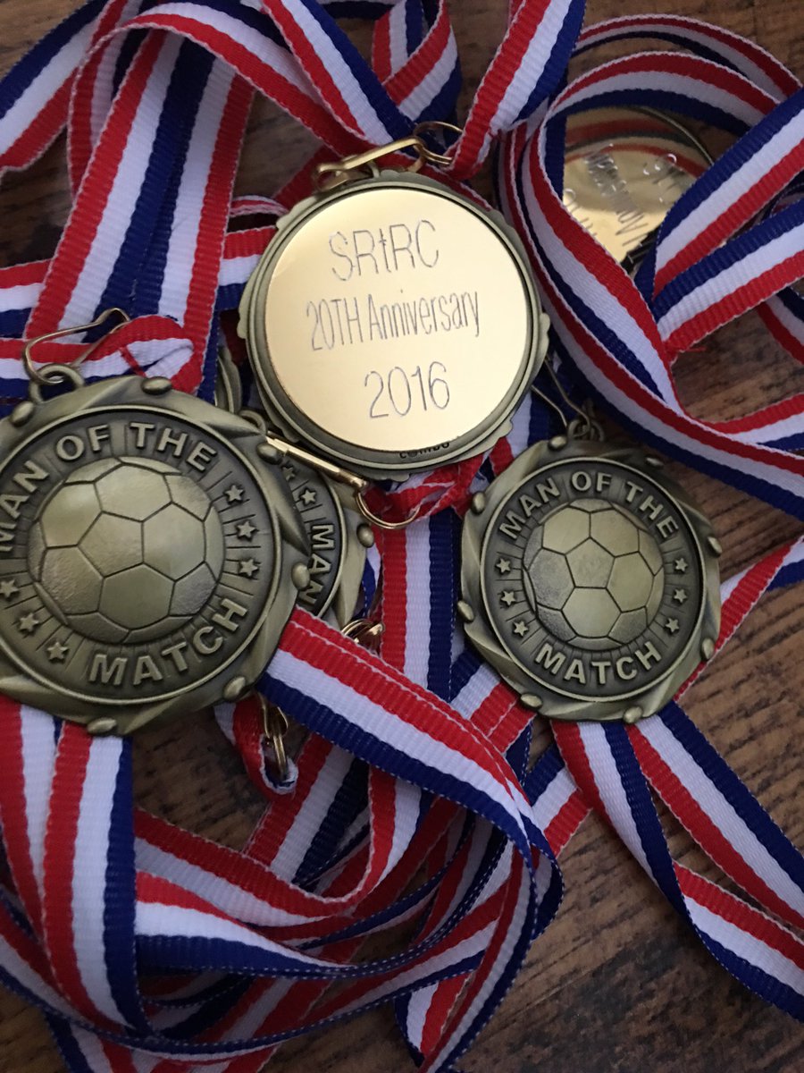 selinajayneLLB's tweet photo. Junior man of the match medals ready for today 😀🏆⚽️ @SRTRC_England #NWRedCardMatch https://t.co/tjSaGnDuPO