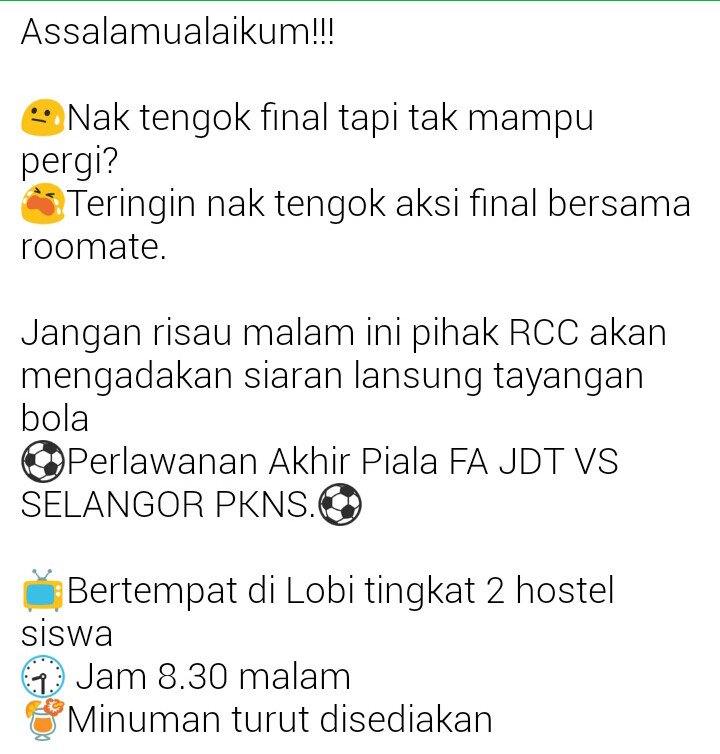 RCC_MITEC's tweet image. Jemput hadir beramai-ramai.
(Siswa sahaja)