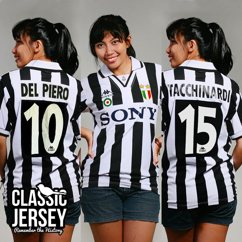 ClassicJersey_'s tweet photo. Ready JUVE Home 95/96 | 165K ud nameset Del Piero / Tacchinardi S M L XL | CP : cek bio https://t.co/4Vwi2gKMBA
