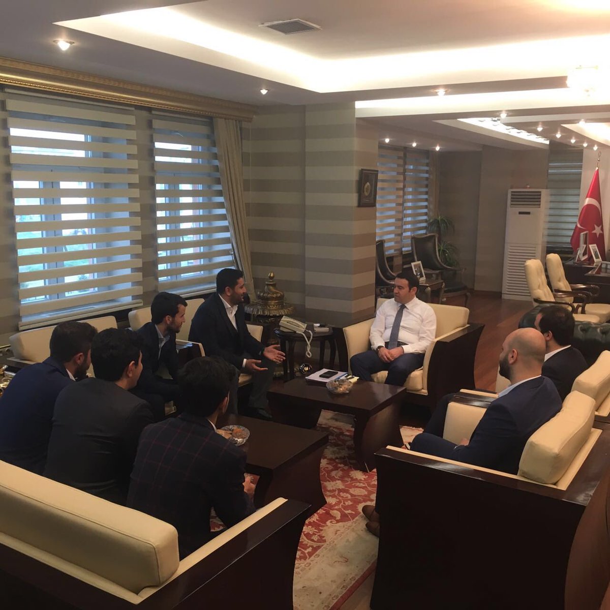 UniakGM's tweet photo. 5. Bölge koordinatörlüğü olarak Ağrı Valimizi AİÇÜ Genel sekreterimizi ve SKS Daire  Başkan'ımızı ziyaret ettik https://t.co/zamrnYfb6w