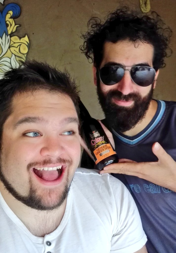 Cheers for the beers <a href="/GilroyBrewery/">Gilroy's Brewery</a> excited about our collaboration #CraftBeer