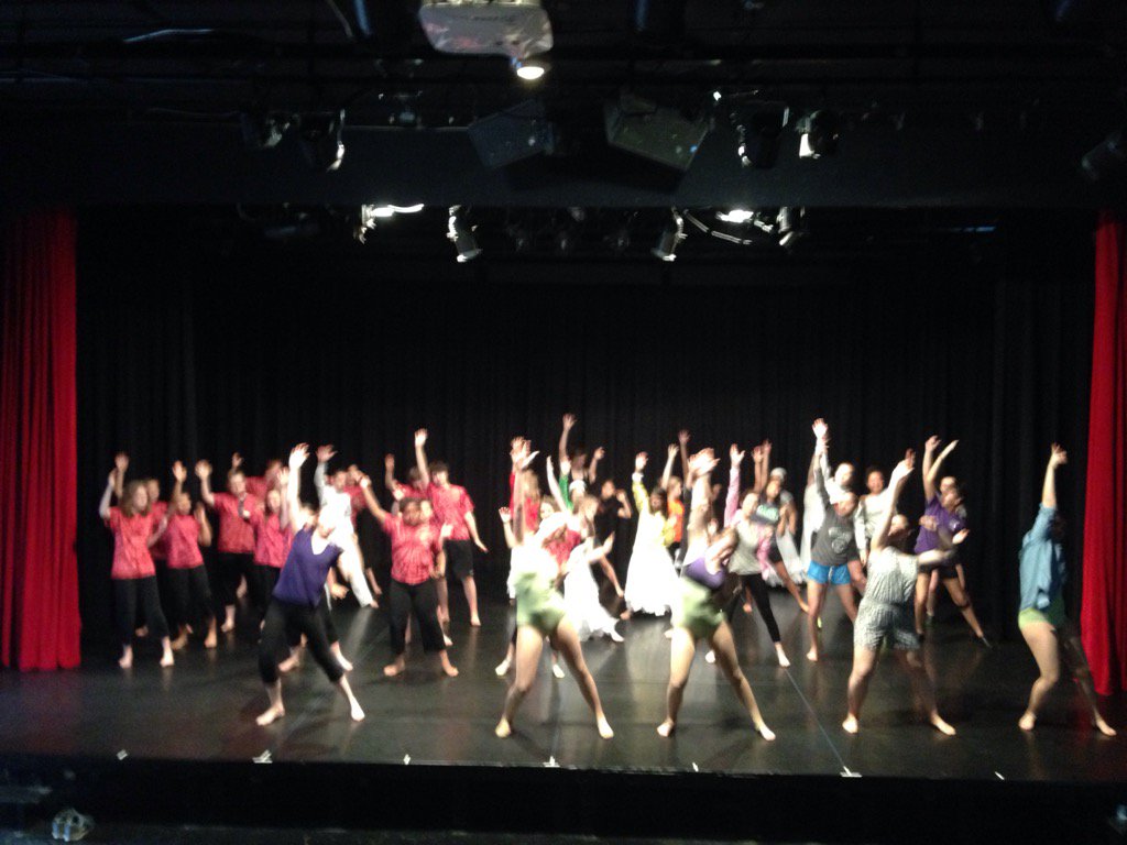 MPHdance's tweet photo. Dancers warming up for our matinee performance! https://t.co/0dusC8tOtX