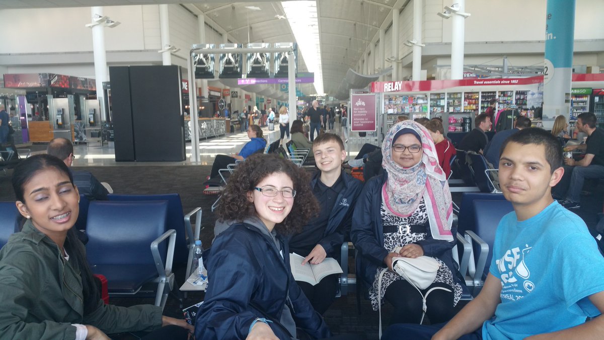 WRSTEF1's tweet photo. Waiting in Dorval and waiting in Toronto to get back home #CWSF2016 https://t.co/pO6vpJ5VN7