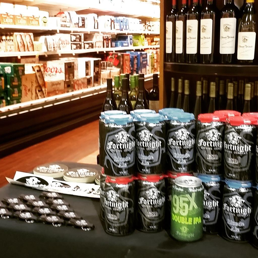 FortnightColin's tweet photo. 5/21 @FortnightBeer @HarrisTeeter #free #samples #craftbeer until 4pm https://t.co/wikrQ1T9av