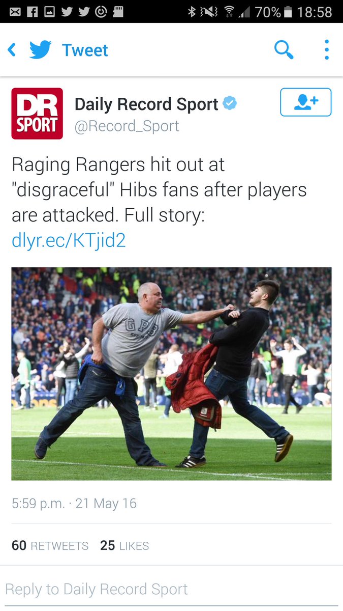 starryplough67's tweet photo. Only the Daily Record could use this photo to condemn Hibs fans behaviour
GPB Govan protestant boys throwing a punch https://t.co/mpQJohQPbz