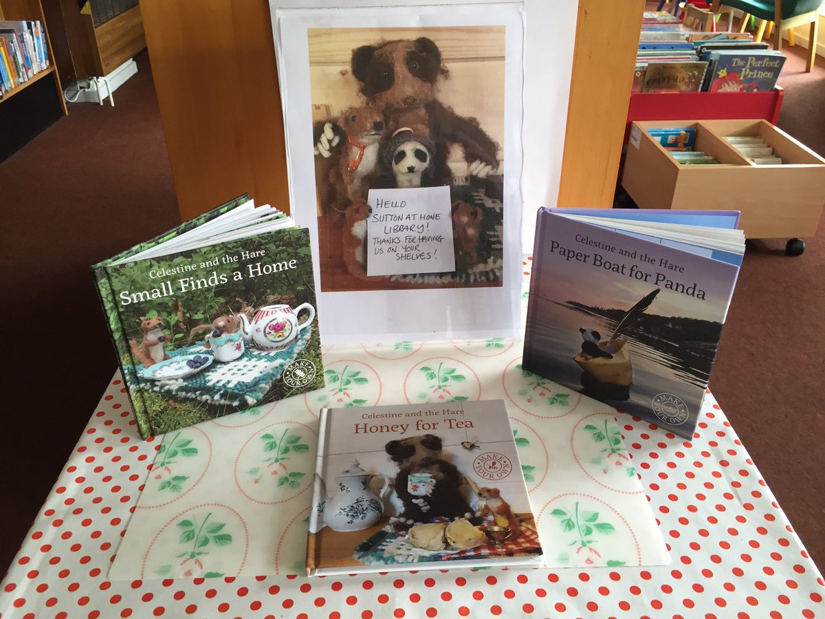 MeetingPlaceSAH's tweet photo. Celestine and the Hare children's story books with craft activities at SAH library - make the crafts on Fri 3rd June https://t.co/vNi9O8PUoN