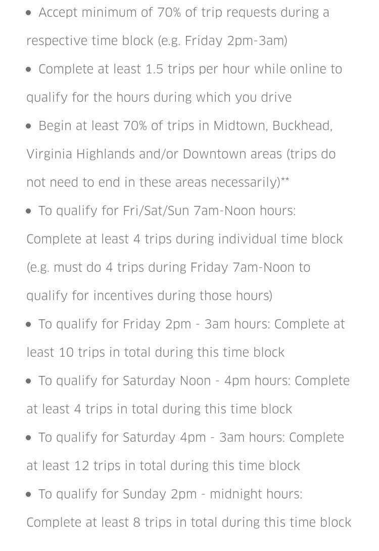 AntiUberAtl's tweet photo. Then they explain this to you after are dog tired from the weekend and no $1000!! @Uber @UberAtlanta https://t.co/Dgxq5DEmnV