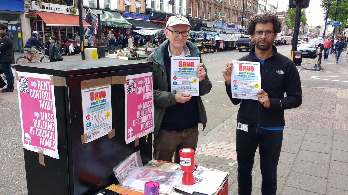 towerhamletTUSC's tweet photo. Lots of interest in #saveouryouthclubs campaign today in #BethnalGreen. Sign the petition: https://t.co/TXKj0FaDHd https://t.co/Q9Zzl7azgx