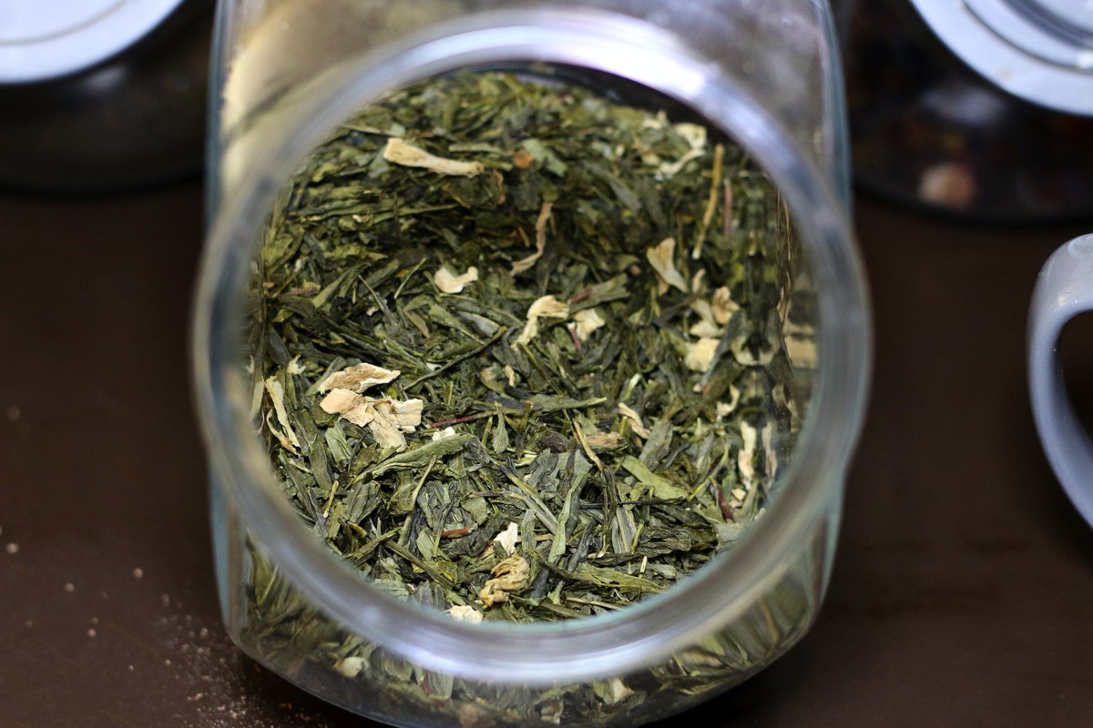 At Harry's, we serve real loose leaf tea by <a href="/WallandKeoghTea/">WALL & KEOGH</a>. This Moroccan Dusk is a green tea with peppermint.