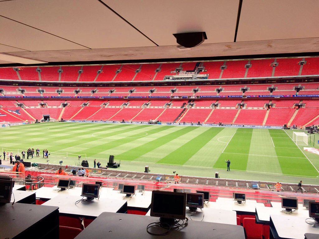RosssEdmonds's tweet image. Wembley is looking well before kick-off, can't wait for this game. C'mon @ManUtd!!🔴⚪️🏆⚽️ #FACupFinal #WeAreUnited