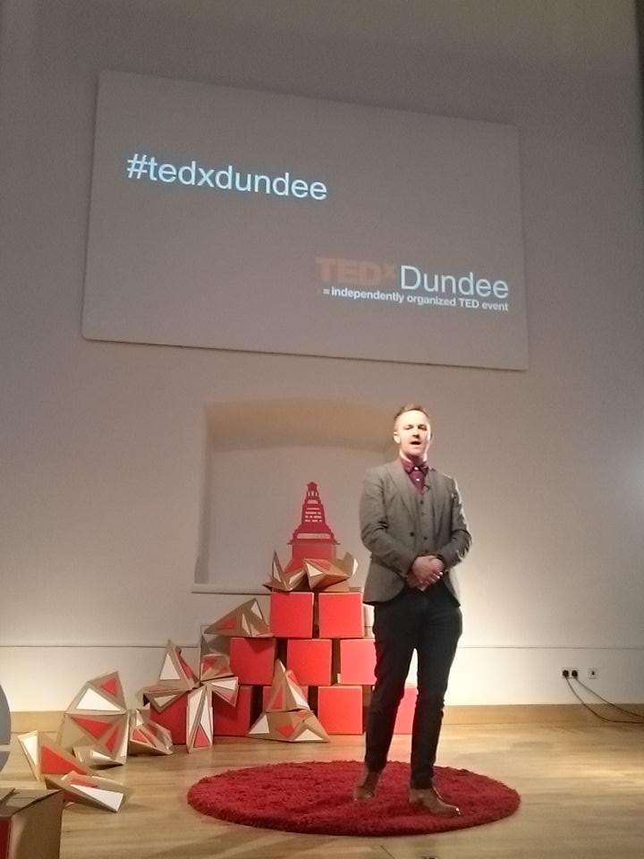 TeodoraMag's tweet photo. @TEDxDundee MC @gavinoattes is just amazing!! #tedxdundee https://t.co/yBlVVgnLNh