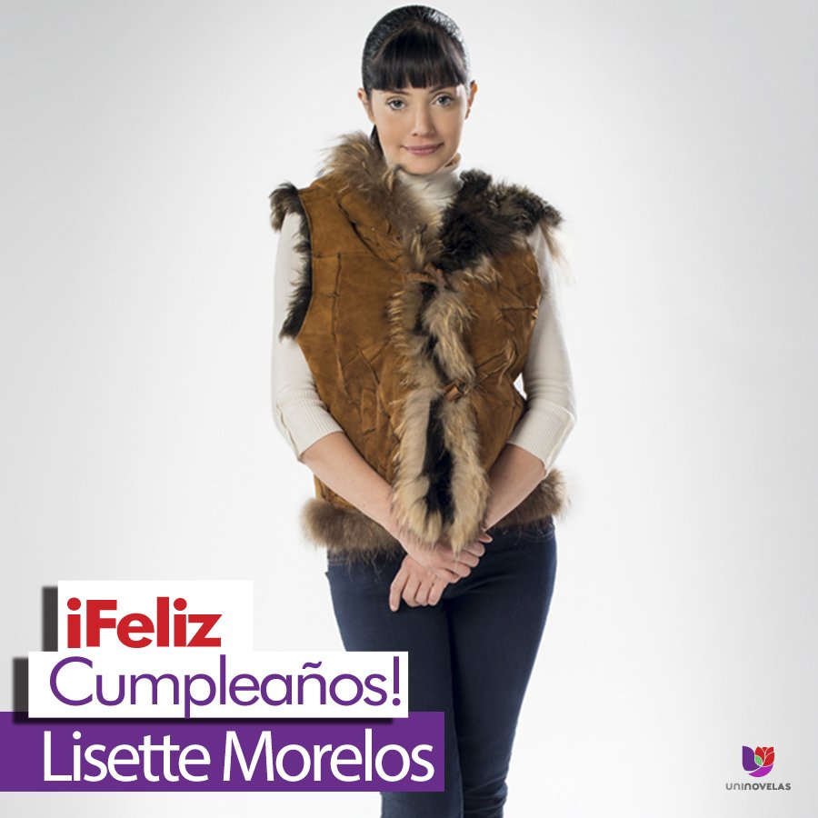 UniNovelas's tweet photo. Diariamente la disfrutas como ´Amelia´ en #CaminoDestino ¡Hoy toca felicitarla por su cumpleaños! @lisette_morelos https://t.co/Kvs5lqhgav