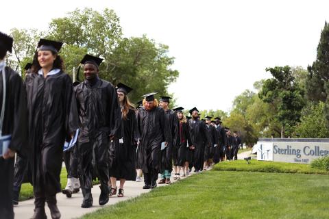 SterlingCLife's tweet photo. Sterling College graduates 127 at Commencement https://t.co/Gj5dSroOgb #SCGrad2016 #HereAtSterling #SterlingProud https://t.co/vDAG2IrNCB