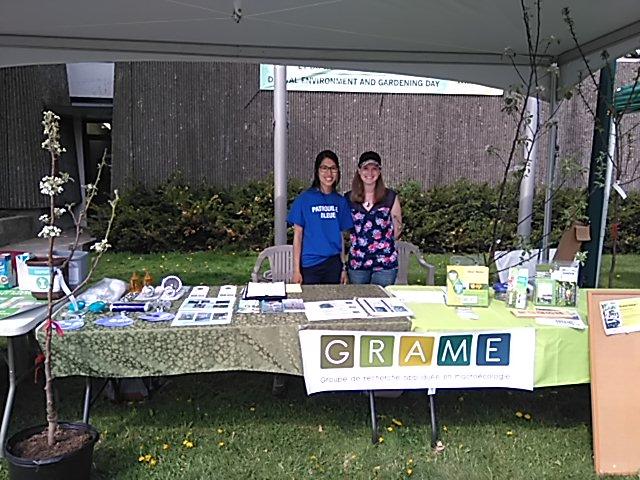 Nous sommes à la journée de l'environnement et du jardinage à #Dorval #PlanteUnArbre #EconomieEau